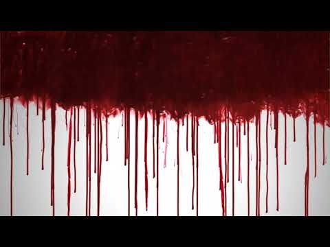 dripping blood effect for my projector