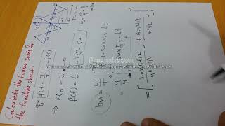 Fourier series 8: Symmetry properties-Example 2 مثال على أستخدام خصائص التناظر لايجاد متسلسلة فوريير