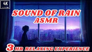 🌧️ 5분만에 잠드는 빗소리 ASMR (3시간) 4K, 불면증과 숙면을 위한 24/7 최고의 빗소리 Relax - sounds of rain for sleep