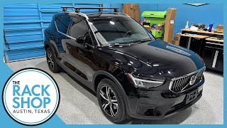 2018-2025 Volvo XC40 Thule Wingbar Evo Flush Rail Complete Roof Rack | The Rack Shop - Austin, TX