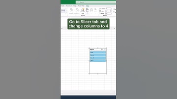 Slicers In Excel ! #excel #exceltutorial #exceltricks #exceltips #excelformula #shorts #viral #short