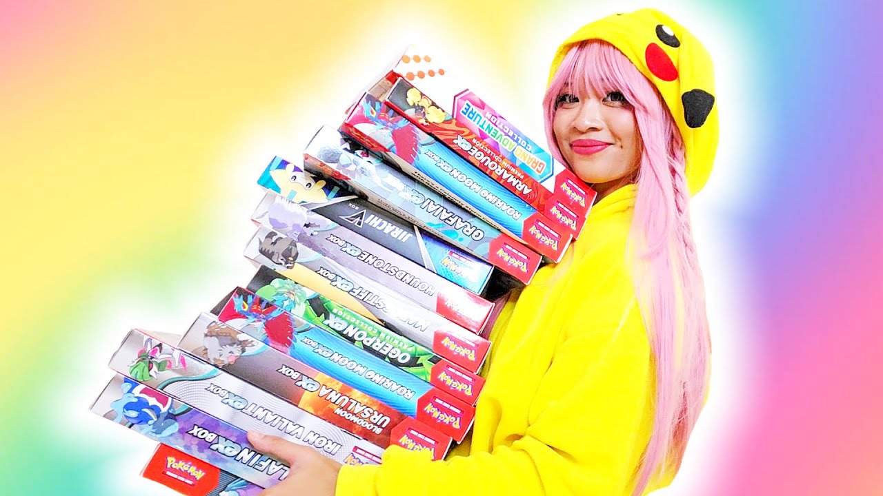 UNBOXING *SO MANY* POKEMON CARDS BOX 