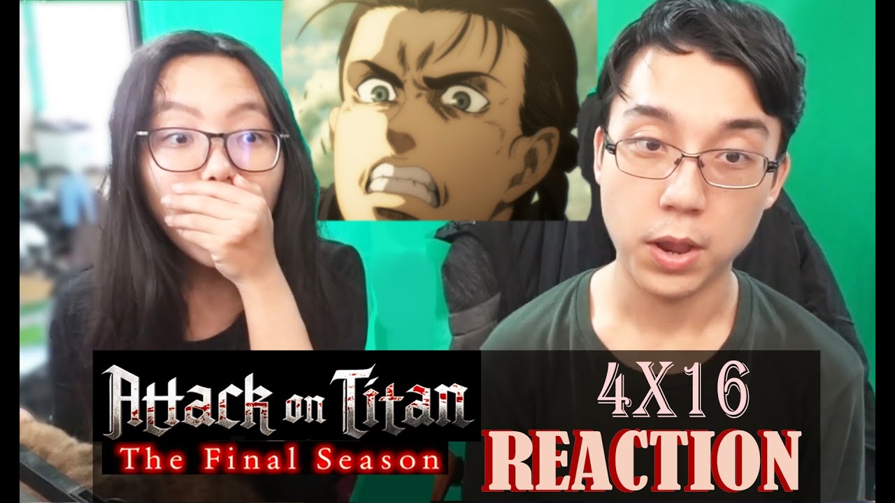Attack on Titan (Shingeki No Kyojin) 4X16 | "Above and Below" | REACTION