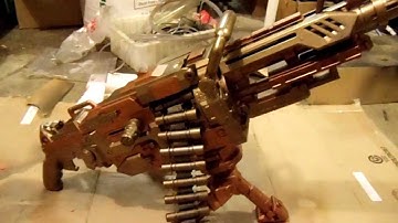 Custom steampunk nerf vulcan 1