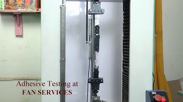 Adhesives Testing - Sealant Testing