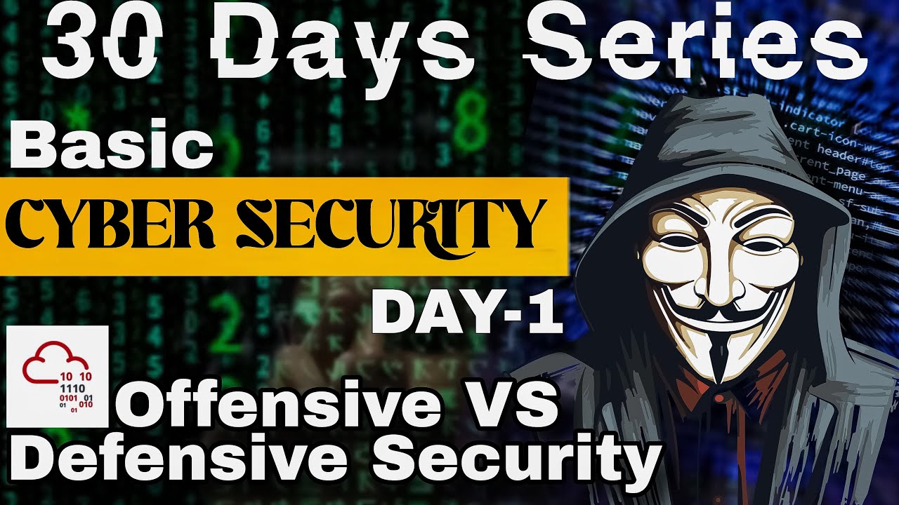 Day 1 - Offensive vs Defensive Security Explained | 30 Days ...