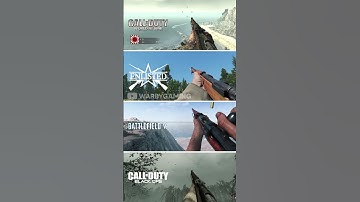 Arisaka Type 99 Comparison | COD WAW vs Enlisted vs Battlefield 5 vs Black Ops 1