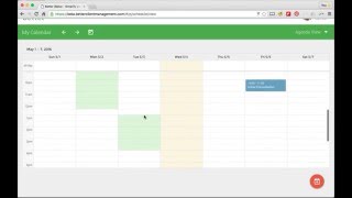 Managing your Availability