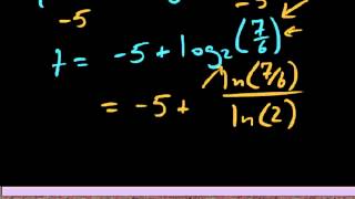 Solving more multi-step, exponential equations