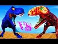 Devil T-REX! Jurassic World Evolution - Monster Spinosaurus, Ironman,Godzilla,Batman Dinosaur Fight!