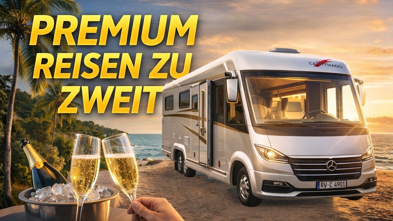 Premium-Reisen zu zweit – Carthago Chic c-line T 4.9 LE Wohnmobil Neuheit  mit Mercedes Sprinter