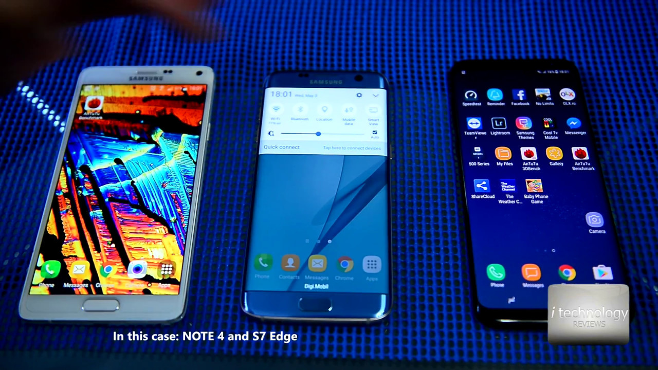 Make previous Samsung phones work as S8 plus Note 4 and S7 Edge