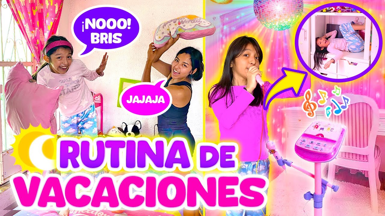 RUTINA DE VACACIONES🌸l Yo soy Aranza 💕