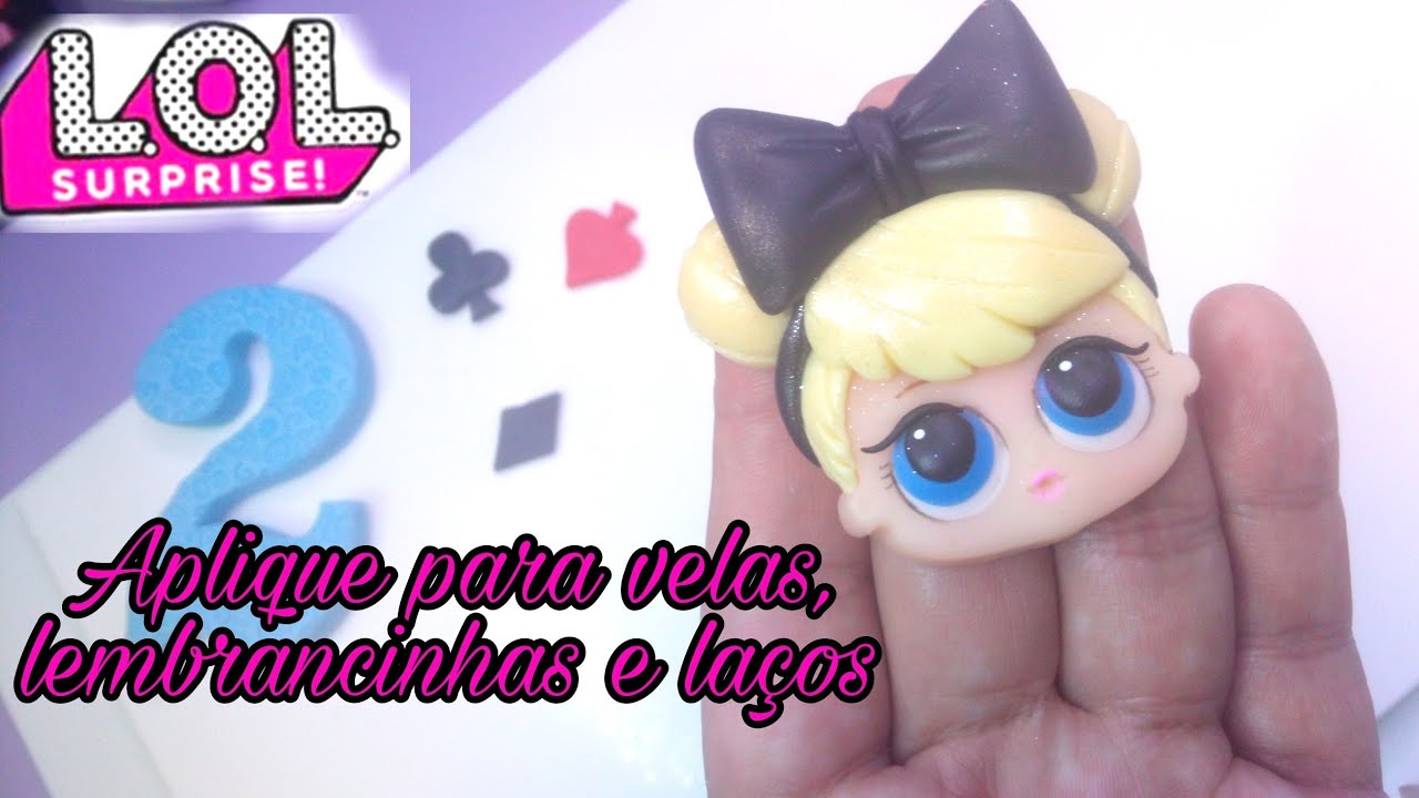 Aplique LOL Surprise - Velas e lembrancinhas