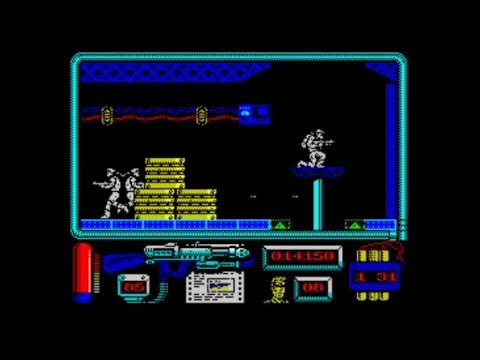 Navy Moves  (1988 / 128k AY Music Version) Walkthrough, ZX Spectrum