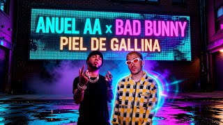 Anuel AA x Bad Bunny - PIEL DE GALLINA (RHLM 2) | Lyric Vídeo | Trap Reggaeton 2026 | Anuel Type