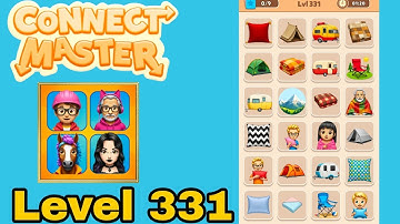 Connect master match puzzle level 331 solution walkthrough 