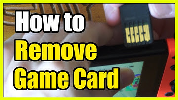How to Remove Game Card from Nintendo Switch (Fast Tutorial)