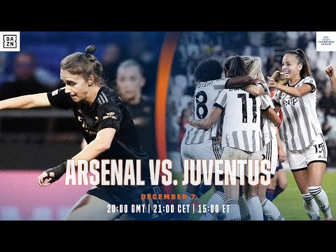 Arsenal vs. Juventus | UEFA Women's Champions League Giornata 4 Full Match