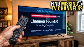 How to Restore Missing TV Channels | Fix Channels Not Showing Up After Retune (Auto Tuning Fix)