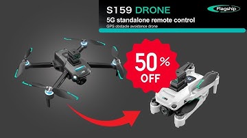 New S159 Drone Review | 8K HD Camera Drone 2025 | GPS FPV Foldable Drone Test
