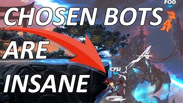 *NEW* Brawlhalla BOTS are INSANE!! • First Look at "Extreme" & "Chosen" BOT DIFFICULTY! + NEW SKINS