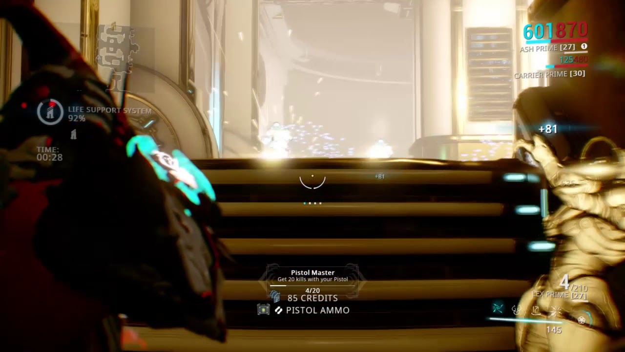 Warframe|Lex Prime headshots