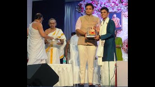 Rahul Vellal felicitated by HH Mysore Maharaja Sri Yaduveer Krishnadatta Chamaraja Wadiyar