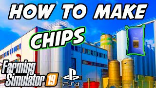 How To Make Chips On Console | Ravensberg | Farming Simulator 19 screenshot 1