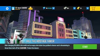 Pure Sniper Gameplay Walkthrough - LEVEL 12 Z2 Miami KILL THE HOSTAGE TAKER || PRIVATE DANCER screenshot 1