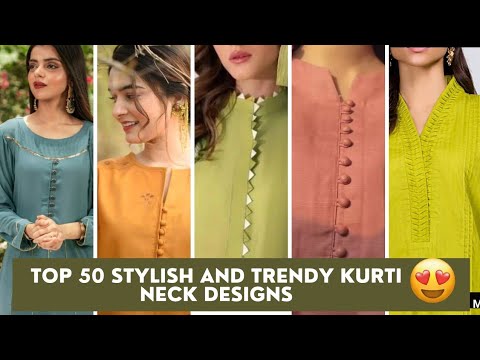 Bushra M Blogs Latest Kurti Neck Designs || Trendy Neck Patterns To Try In  2018-2019 | BlogAdda