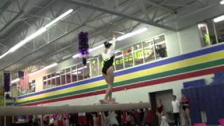Carley 2011 State Meet Beam