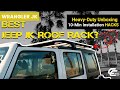 BEST JEEP JK ROOF RACK? Heavy-Duty Unboxing + 10-Min Installation HACKS