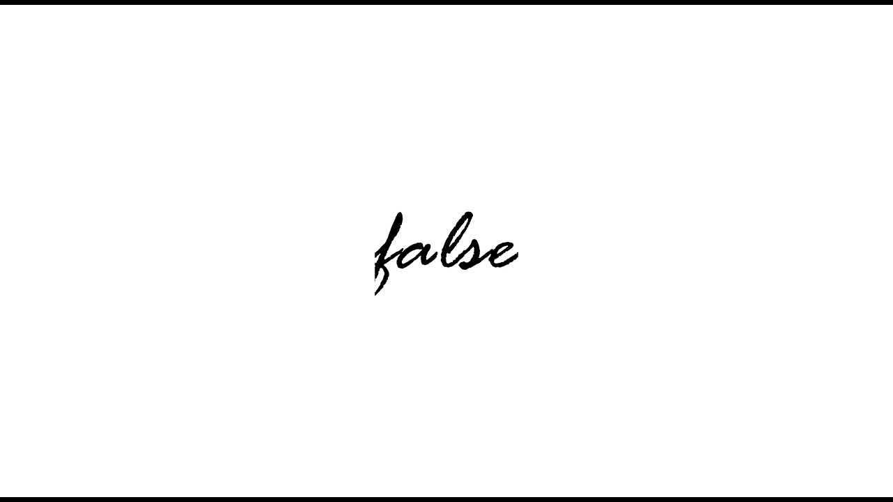 How To Pronounce: false