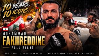 Mohammad Fakhreddine 🇱🇧 | Full Fight vs Abde Rahmane Driai | BRAVE CF 10 Years, 10 Icons
