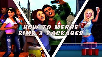 Sims 3 - How to Merge Packages