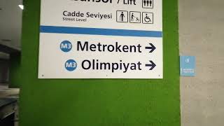 Mahmutbey Kayaşehir Metro Yolculuğu.