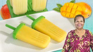 ONLY 3 INGREDIENTS! | 🥭Mango Popsicle🥭