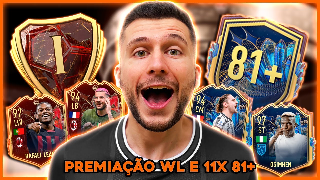 ABRI DIVERSAS PREMIAÇÕES DA WL DOS TOTS DA SERIE A & VÁRIOS PACKS 11x 81+!! FIFA 23 - ULTIMATE TEAM