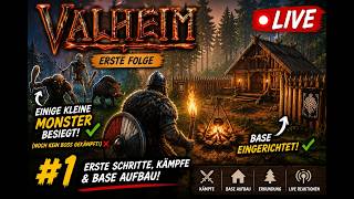 VALLHEIM ICH BAUE EINE BASE !