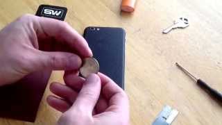 iPhone 6 Slickwraps durability scratch test