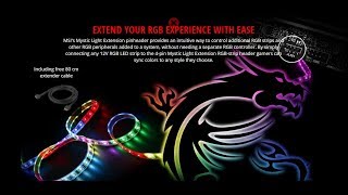 Msi Phanteks Rgb Led Strip For Cabinet Unboxing And Review 2018