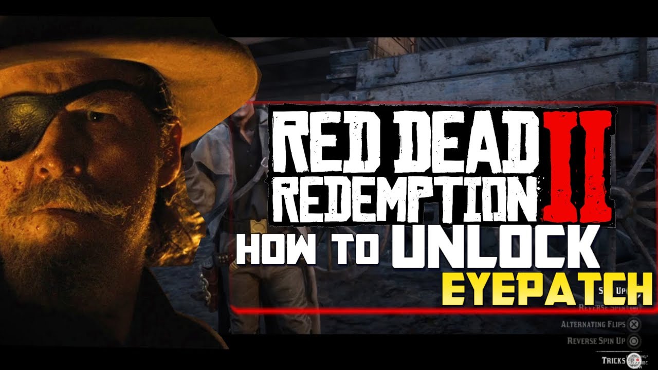 Red Dead Redemption 2 How to unlock Eyepatch! YouTube