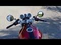 Suzuki GSF1200N Bandit cold engine start and walk around