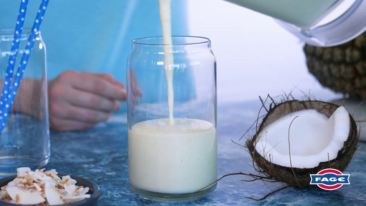Tropical Pineapple-Coconut Smoothie Recipe