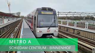 Classic Cabinerit | Metro Rotterdam | Lijn A, Schiedam Centrum - Binnenhof