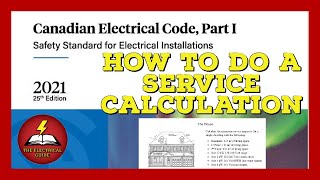 How to Calculate Residential Service Size/Ampacity - CEC Service Calculation - The Electrical Guide
