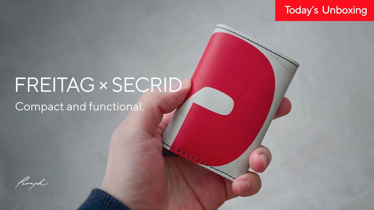 Mini Wallet] Introducing the small, functional and stylish FREITAG