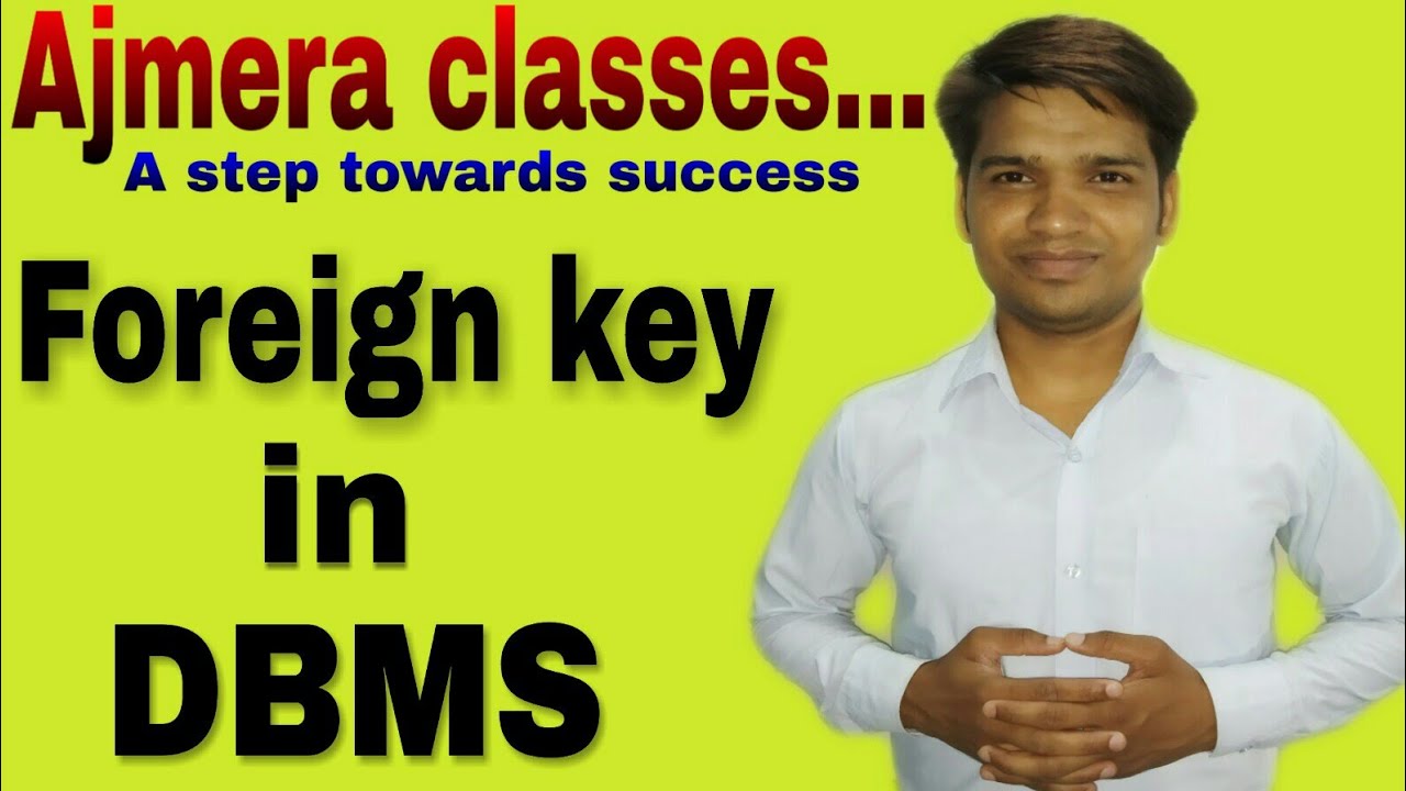 Foreign Key In DBMS foreign Key In Sql YouTube