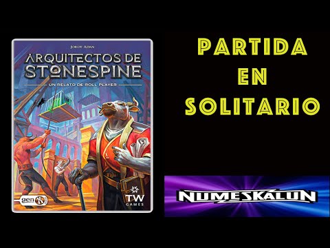 Arquitectos de StoneSpine - Partida en Solitario